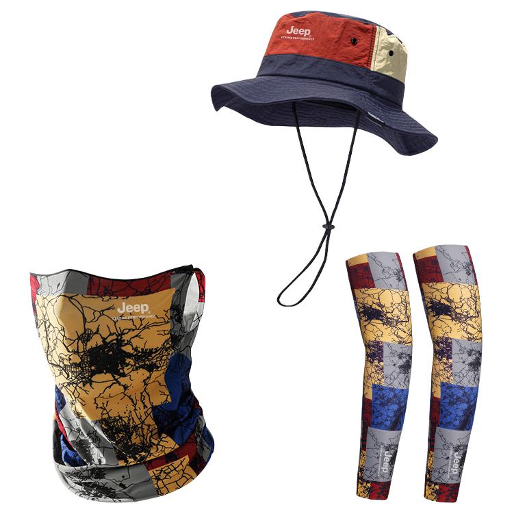 Jeep Полиамидная панама унисекс, Navy Blue Three-Piece Set (Hats & Caps+National Geographic Ear-Loop Face Mask+Cooling Arm Sleeves)
Jeep Полиамидная панама унисекс, Navy Blue Three-Piece Set (Hats & Caps+National Geographic Ear-Loop Face Mask+Cooling Arm Sleeves)