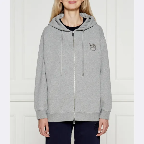 Утепленная толстовка стандартного кроя Pinko, серый
Утепленная толстовка стандартного кроя Pinko, серый