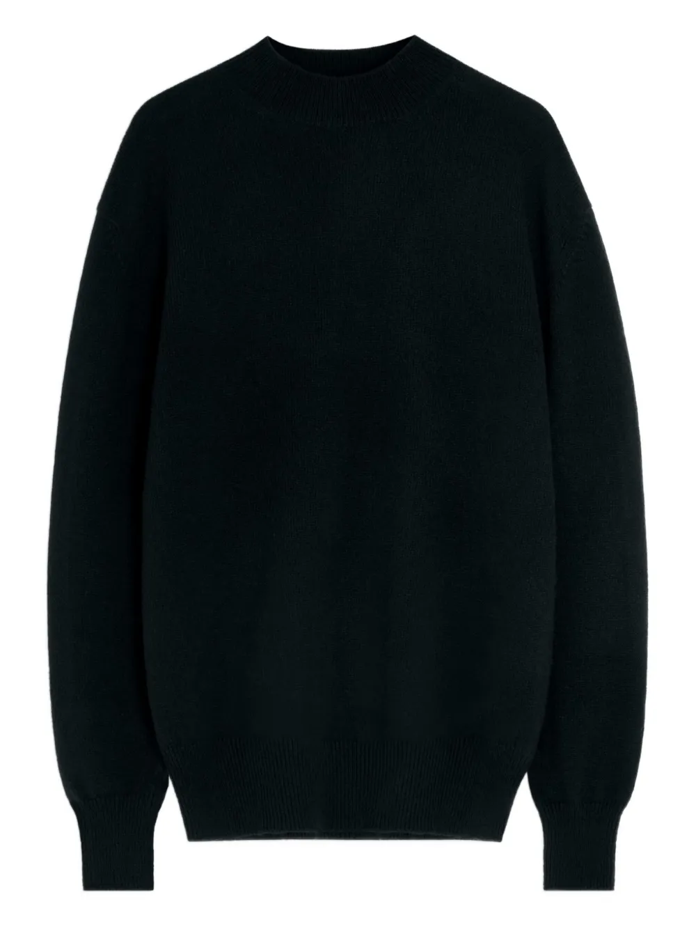 Свитер с отделкой в рубчик и ложным воротом LEMAIRE, черный
Свитер с отделкой в рубчик и ложным воротом LEMAIRE, черный