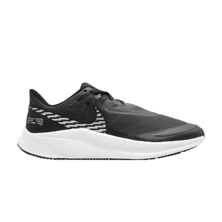 Кроссовки Quest 3 Shield 'Black Metallic Silver', черный 
Кроссовки Quest 3 Shield 'Black Metallic Silver', черный