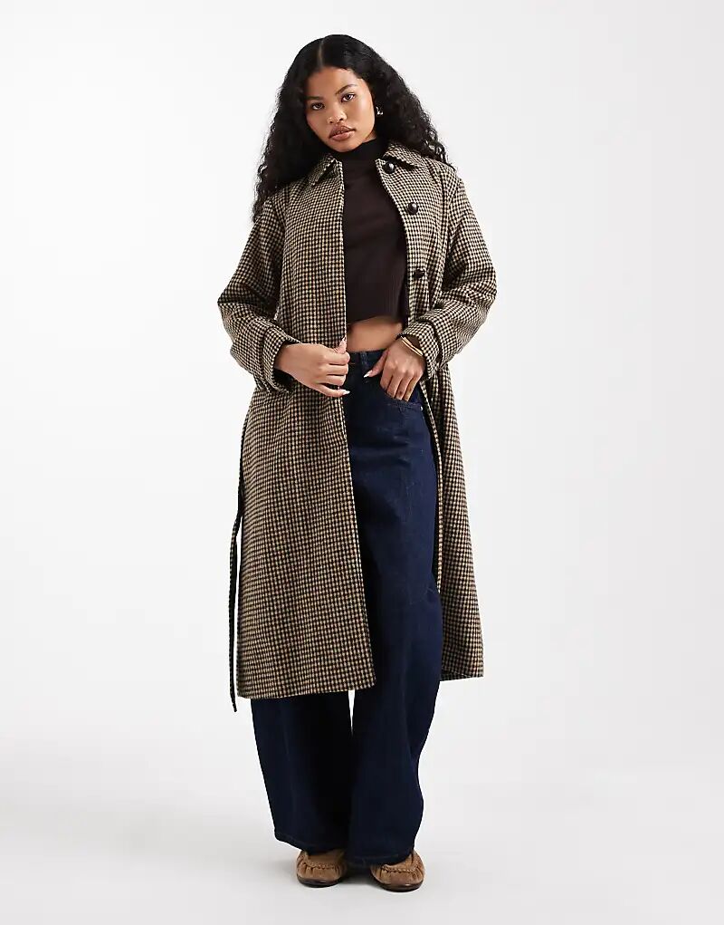 Клетчатый тренчкот с поясом New Look Petite коричневого цвета
Клетчатый тренчкот с поясом New Look Petite коричневого цвета