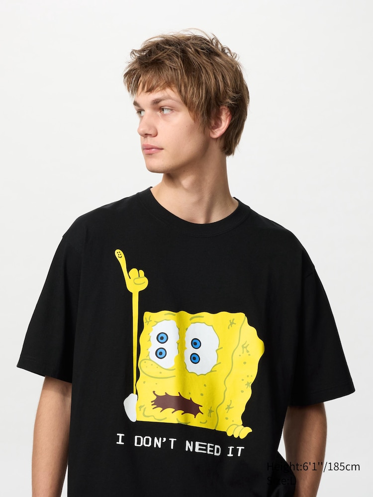 Футболка с рисунком spongebob squarepants cactus plant flea market ut Uniqlo, цвет 09 черный
Футболка с рисунком spongebob squarepants cactus plant flea market ut Uniqlo, цвет 09 черный