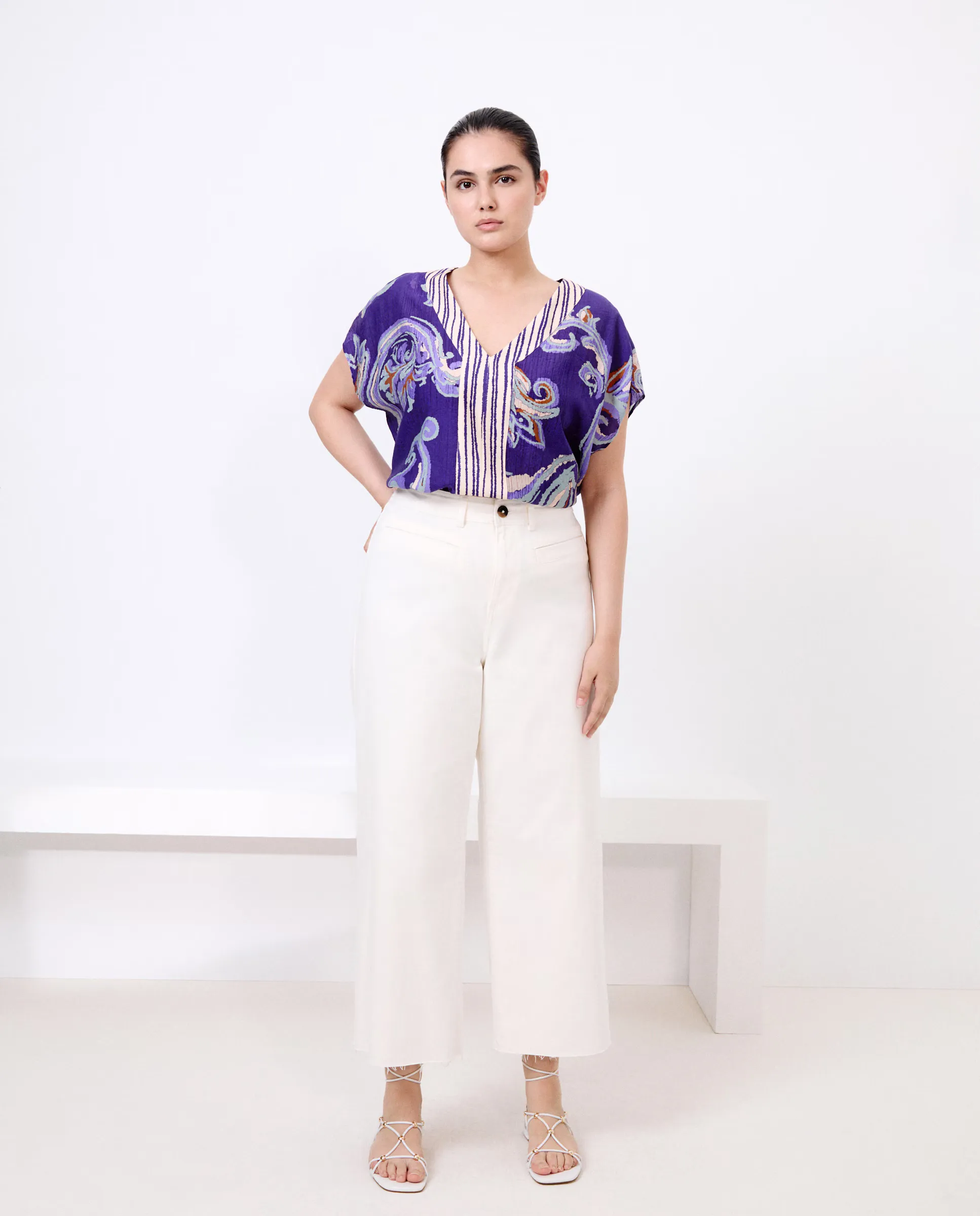 Женская блузка с коротким рукавом и принтом Couchel, розовый
Женская блузка с коротким рукавом и принтом Couchel, розовый