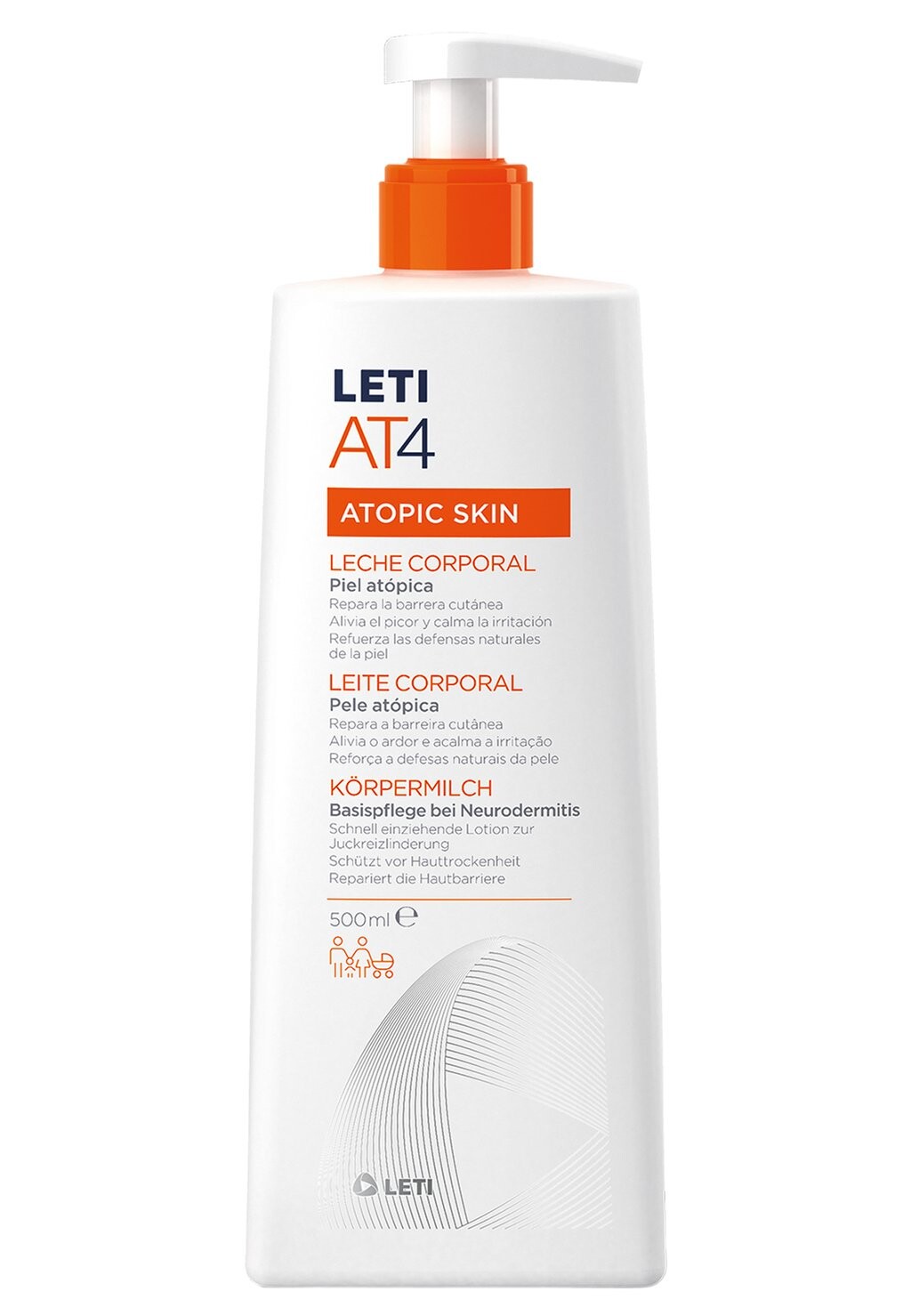 Увлажняющий уход LETI KÖRPERMILCH Leti At4, цвет weiß
Увлажняющий уход LETI KÖRPERMILCH Leti At4, цвет weiß