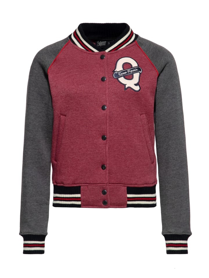 Куртка Queen Kerosin Collegejacke Speed Queens, бордо
Куртка Queen Kerosin Collegejacke Speed Queens, бордо