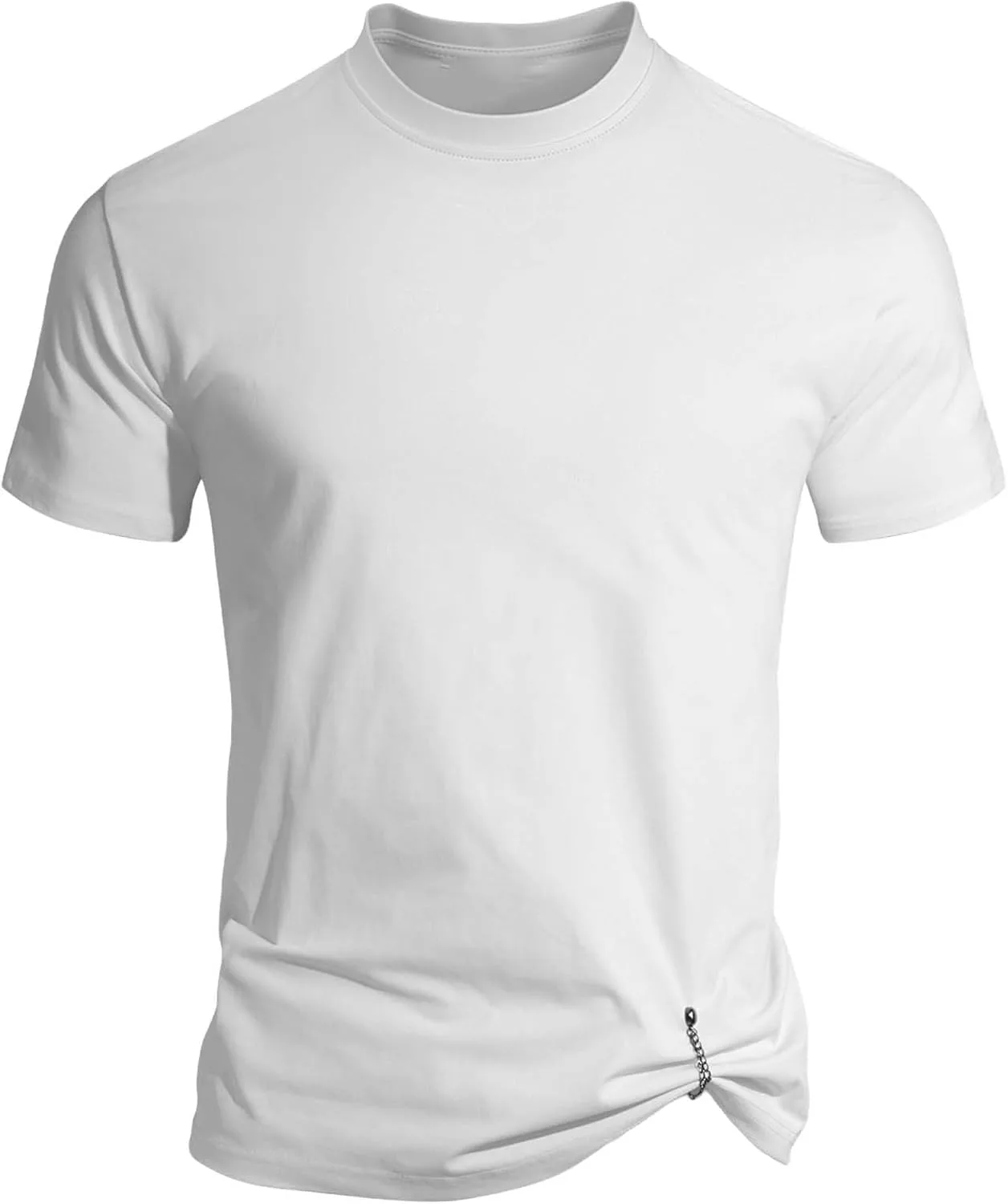 Мужская футболка Soft Cotton Blend с круглым вырезом Lmdudan
Мужская футболка Soft Cotton Blend с круглым вырезом Lmdudan