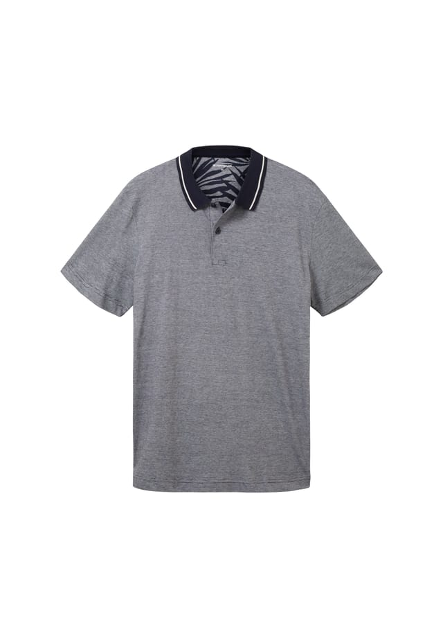 Рубашка поло базовая рубашка с короткими рукавами и воротником-поло Tom Tailor, синий
Рубашка поло базовая рубашка с короткими рукавами и воротником-поло Tom Tailor, синий