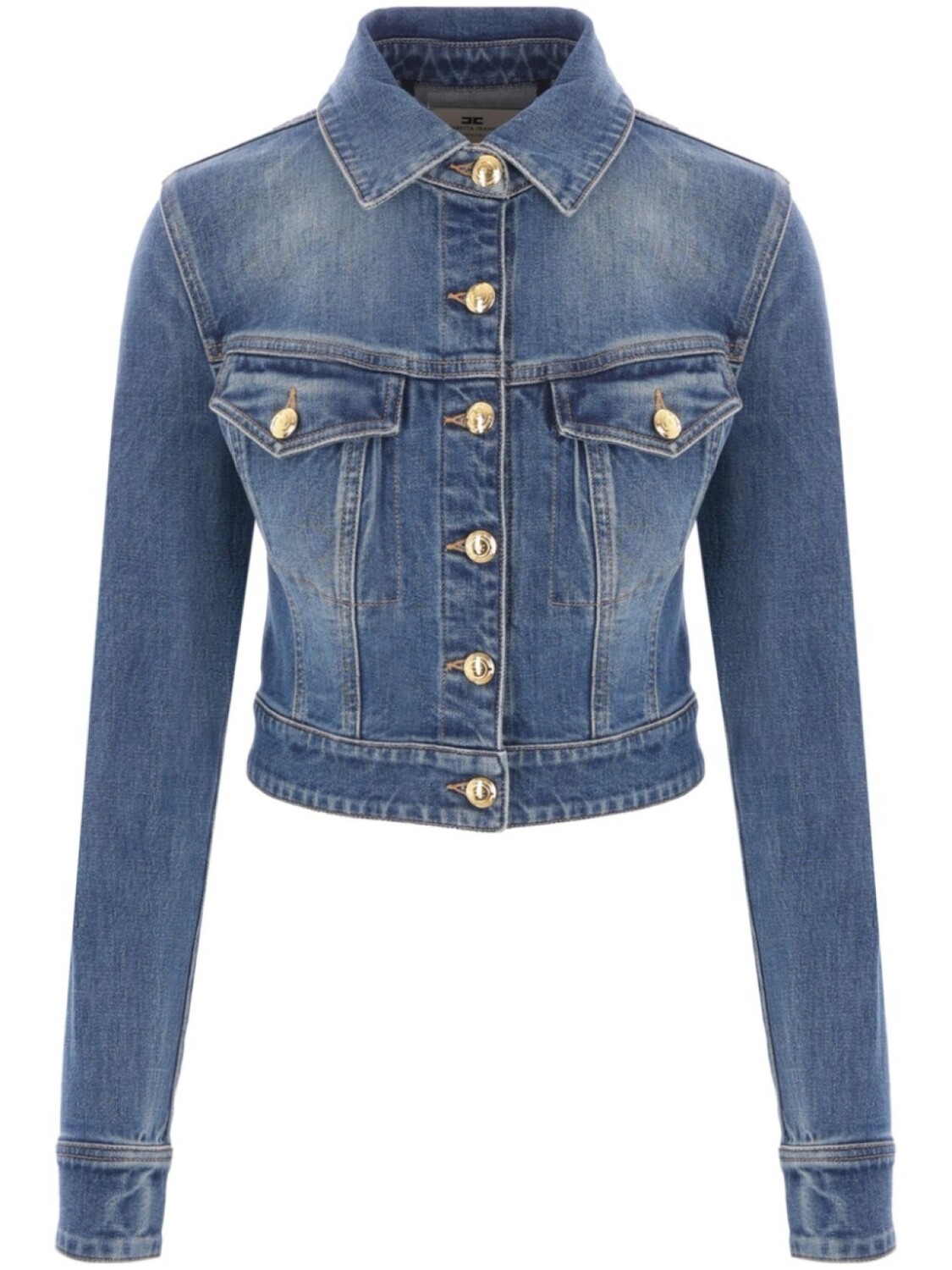 Джинсовая куртка Elisabetta Franchi, синий
Джинсовая куртка Elisabetta Franchi, синий