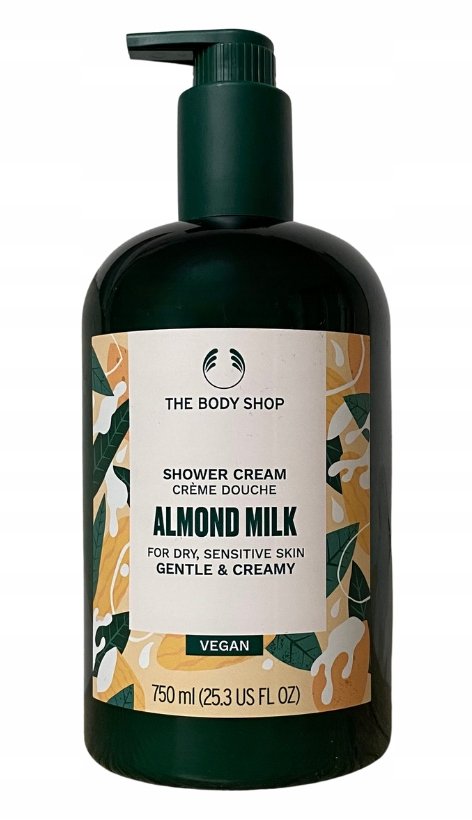 The Body Shop, Гель для душа, миндальное молочко, 750 мл
The Body Shop, Гель для душа, миндальное молочко, 750 мл