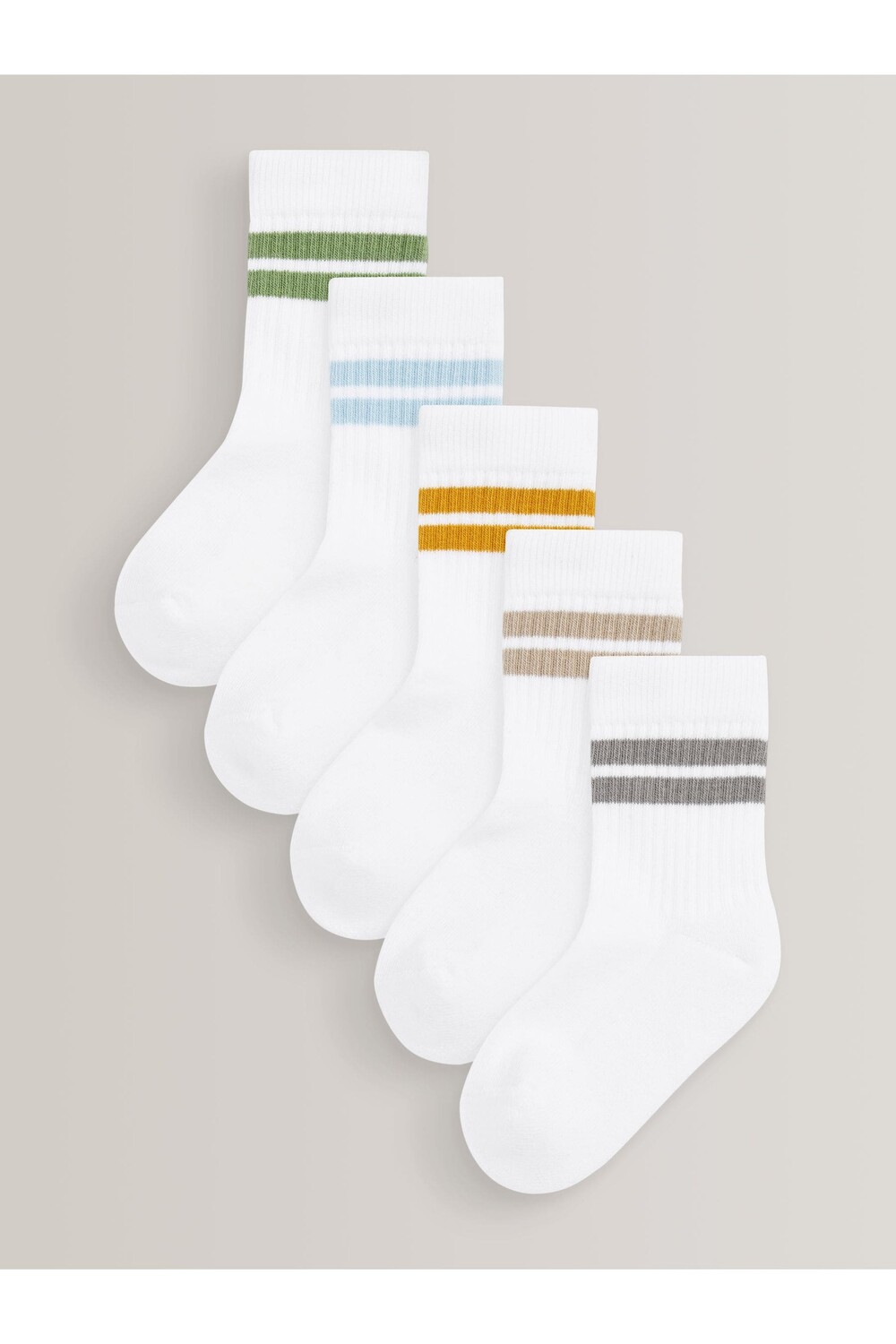 5 пар носков в рубчик с высоким содержанием хлопка Next, белый
5 пар носков в рубчик с высоким содержанием хлопка Next, белый