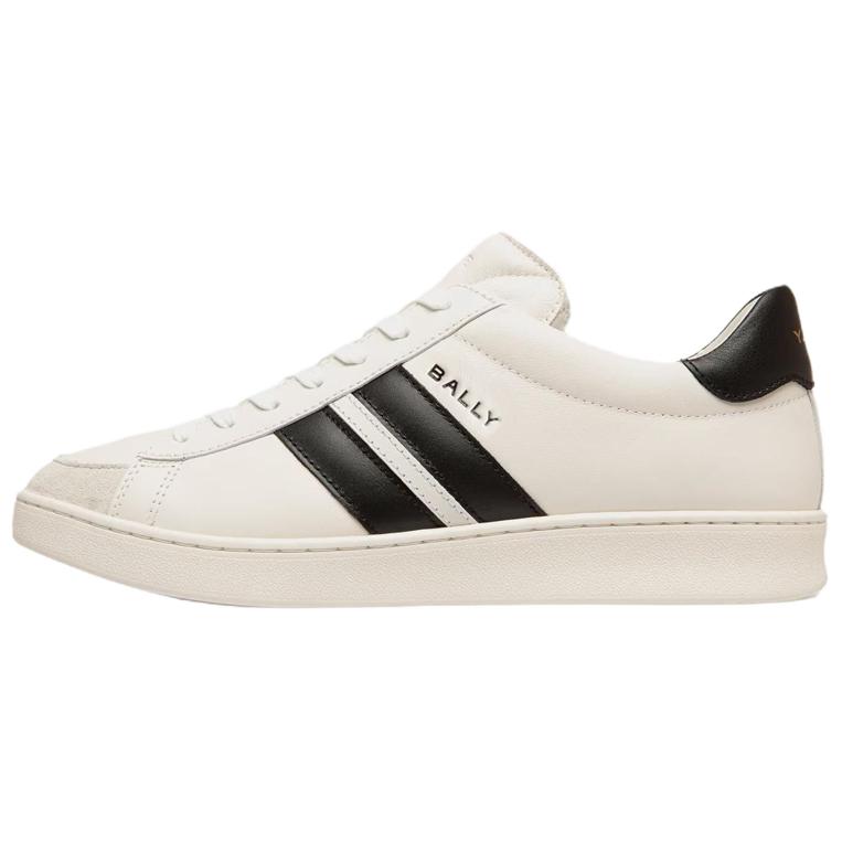 Полосатые кожаные сандалии BALLY, черно-белые
Полосатые кожаные сандалии BALLY, черно-белые