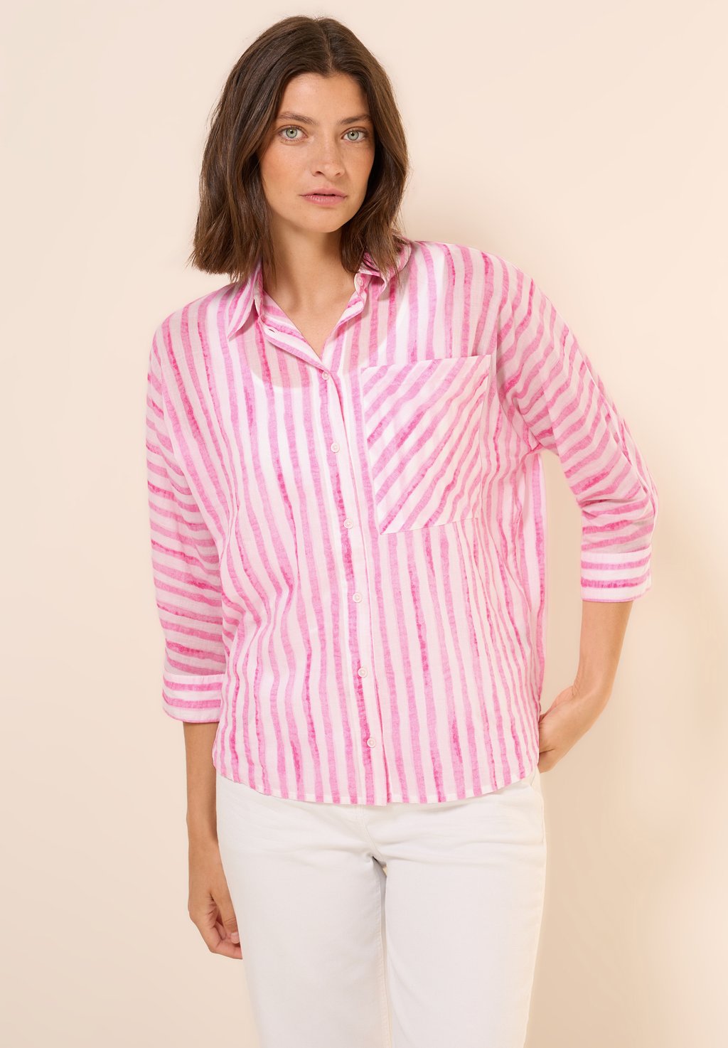 Блузка на пуговицах Cecil, цвет Rosa
Блузка на пуговицах Cecil, цвет Rosa