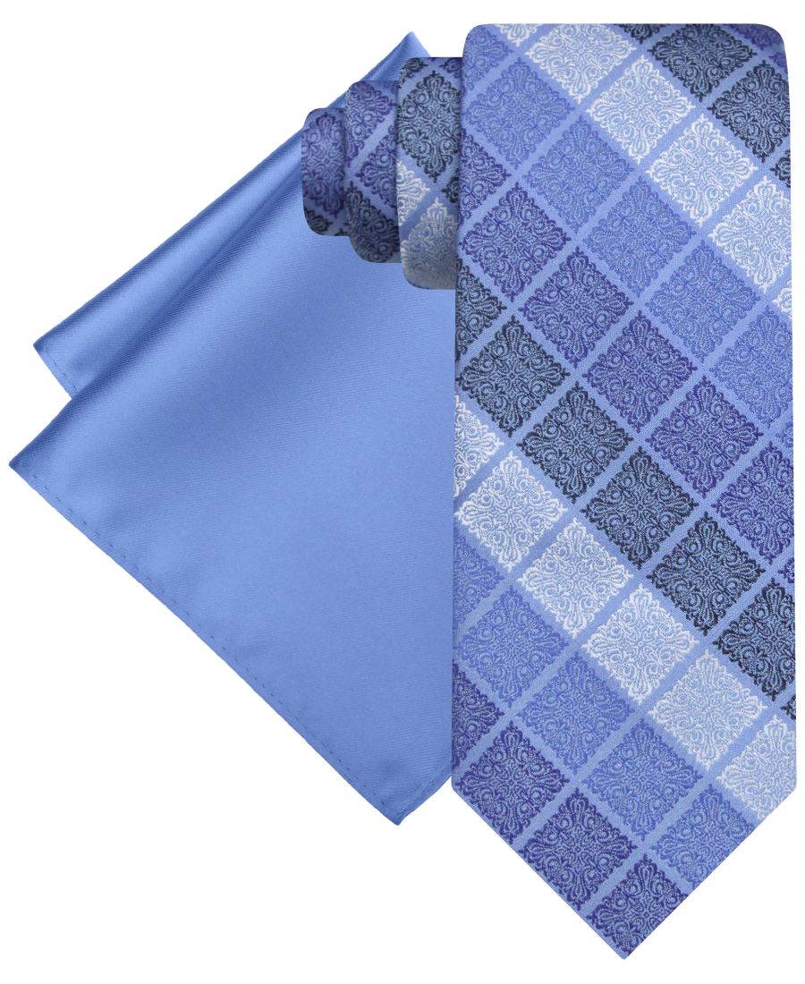 Мужской галстук с градиентными квадратами и однотонный нагрудный платок Steve Harvey, Med Blue Sky
Мужской галстук с градиентными квадратами и однотонный нагрудный платок Steve Harvey, Med Blue Sky