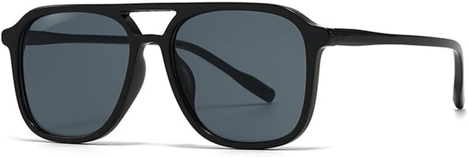 Мужские солнцезащитные очки в стиле ретро с двойной перемычкой, модные сине-зеленые оттенки, защита от ультрафиолета UV400; женские солнцезащитные очки с градиентным переходом цвета TKKTLLT, Black Gray
Мужские солнцезащитные очки в стиле ретро с двойной перемычкой, модные сине-зеленые оттенки, защита от ультрафиолета UV400; женские солнцезащитные очки с градиентным переходом цвета TKKTLLT, Black Gray