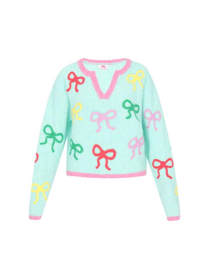 Женский свитер светло-мятного цвета myMo
Женский свитер светло-мятного цвета myMo