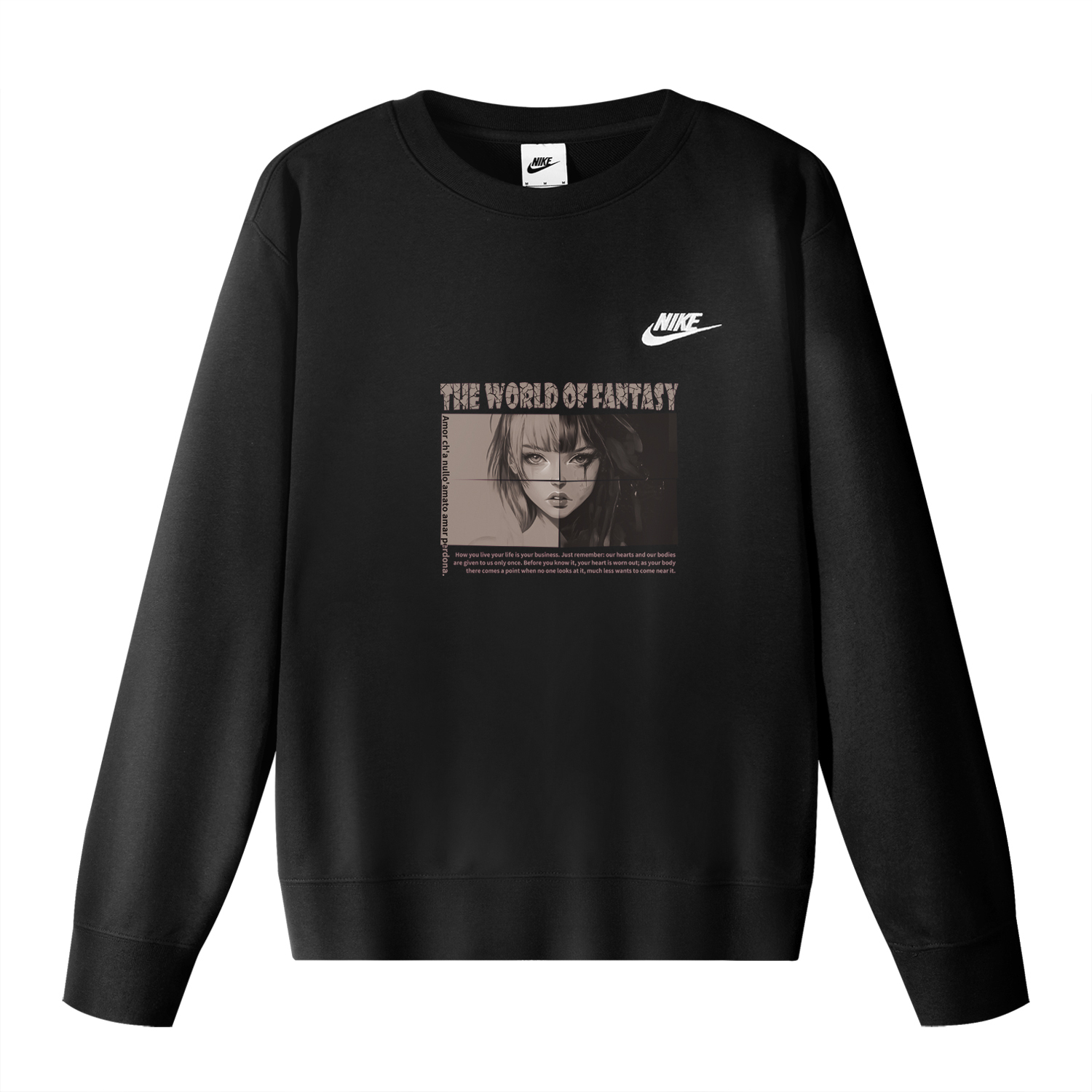 Nike Свитшот унисекс черный
Nike Свитшот унисекс черный