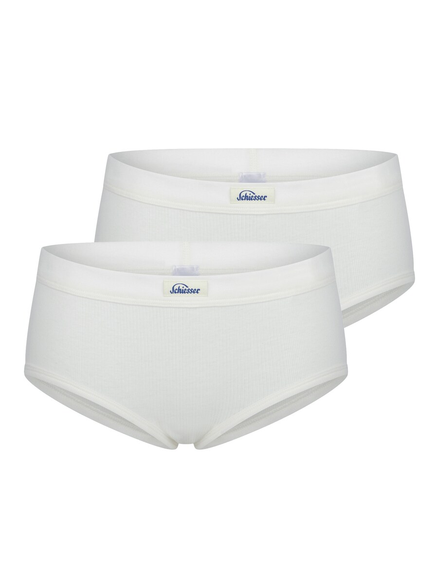 Бой-шорты SCHIESSER Feinripp - Revival Paula, от белого
Бой-шорты SCHIESSER Feinripp - Revival Paula, от белого