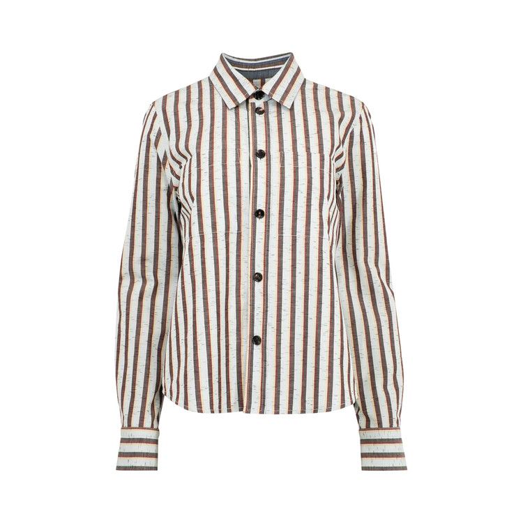 Рубашка Bottega Veneta Long-Sleeve Striped Shirt, Cloud/Fondant/Lava
Рубашка Bottega Veneta Long-Sleeve Striped Shirt, Cloud/Fondant/Lava