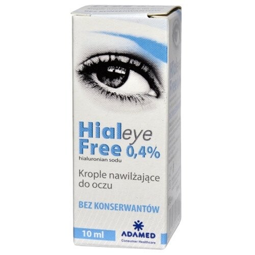 Адамед, Hialeye Free, капли глазные 0,4%, 10 мл Adamed
Адамед, Hialeye Free, капли глазные 0,4%, 10 мл Adamed