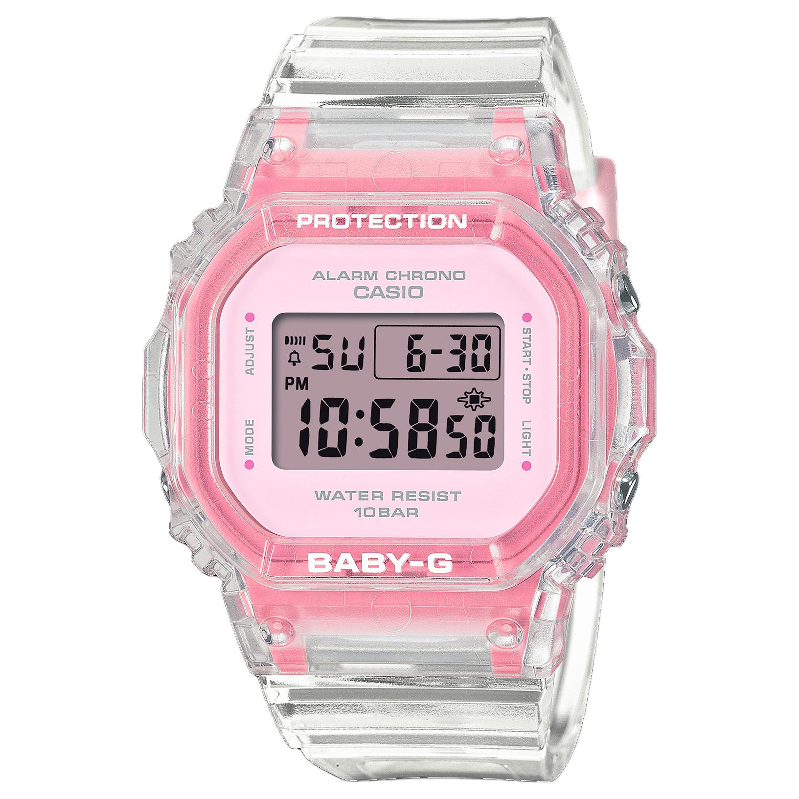 CASIO Женские часы BABY-G розовые BGD-565SJ
CASIO Женские часы BABY-G розовые BGD-565SJ