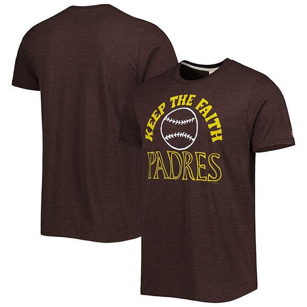 Мужская коричневая футболка San Diego Padres Hyper Local Tri-Blend Homage
Мужская коричневая футболка San Diego Padres Hyper Local Tri-Blend Homage