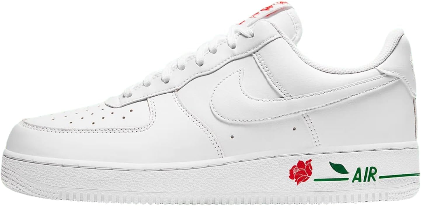 Кроссовки Nike Unisex Air Force 1 07, White/White-University Red
Кроссовки Nike Unisex Air Force 1 07, White/White-University Red