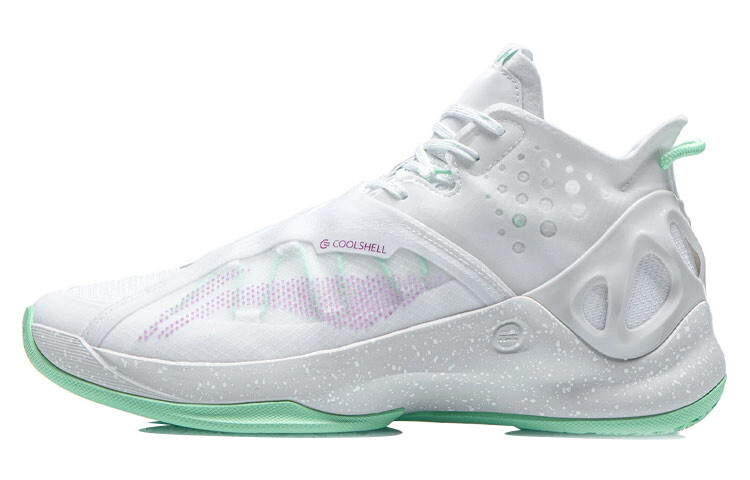 Баскетбольные кроссовки Cicada Wing мужские, среднего размера, белые/зеленые Lining 
Баскетбольные кроссовки Cicada Wing мужские, среднего размера, белые/зеленые Lining