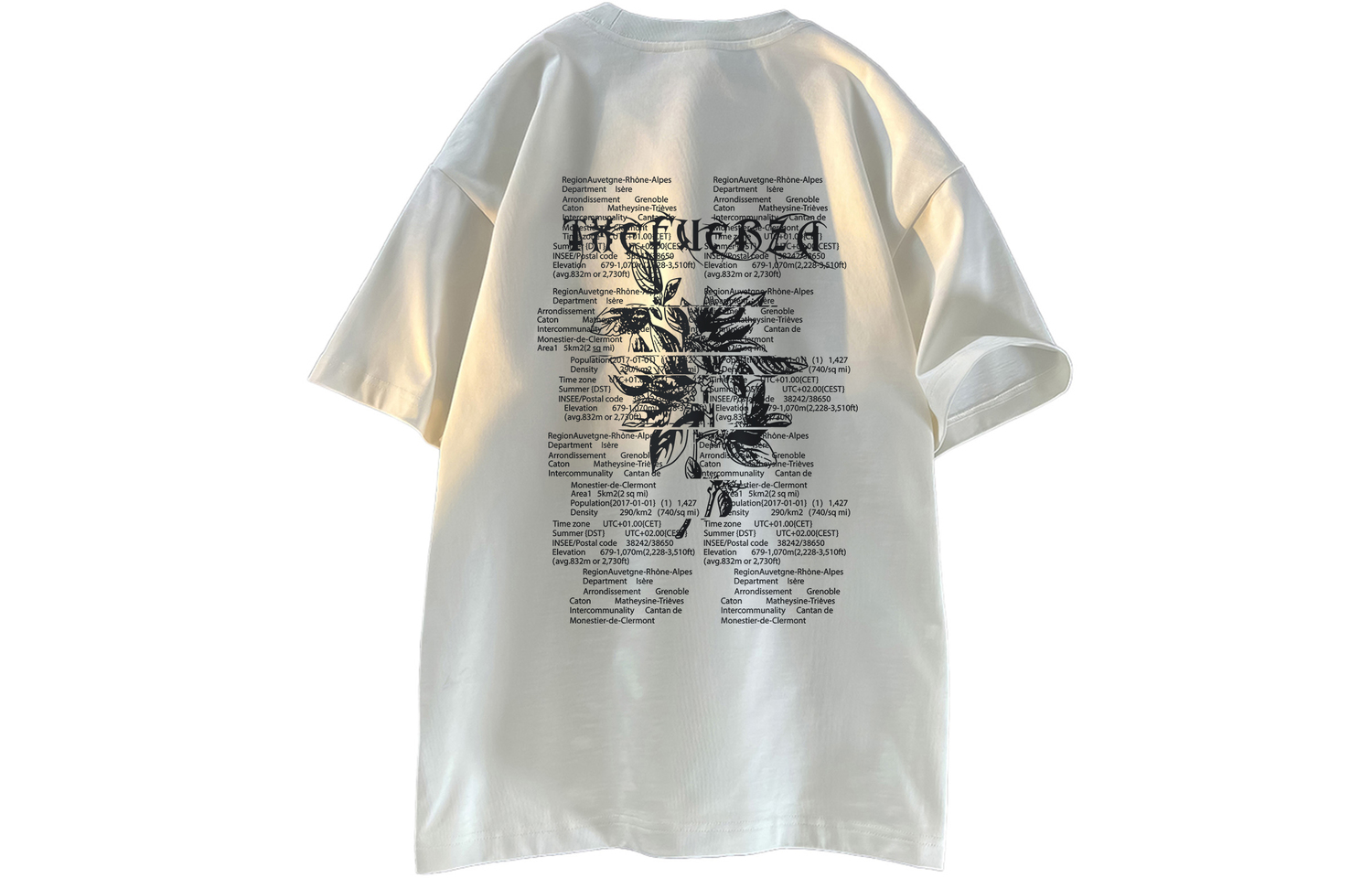 Футболка унисекс FUERZA белая
Футболка унисекс FUERZA белая