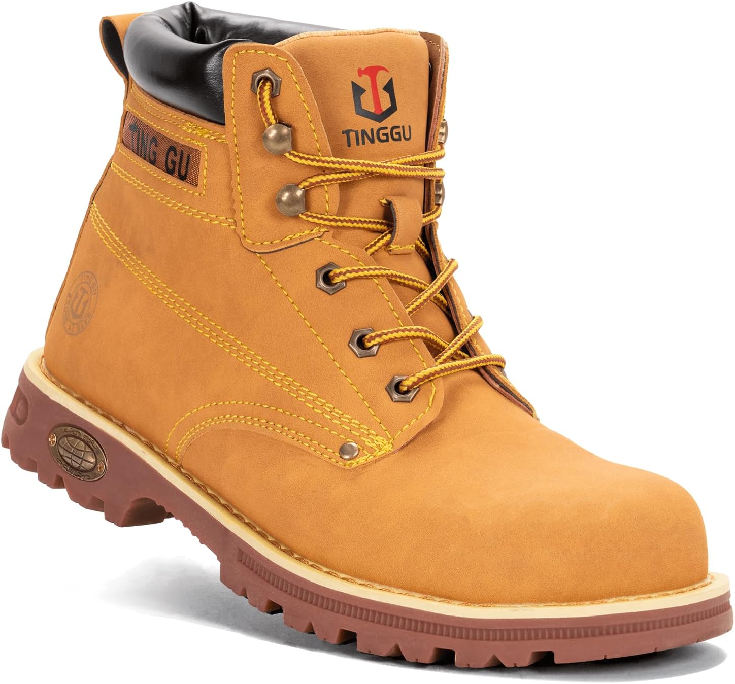 Ботинки для сварки для мужчин и женщин с защищенным носком, безопасная обувь, удобные, стойкие к повреждениям ботинки, проколоустойчивые, легкие, дышащие строительные ботинки Hogent, хаки
Ботинки для сварки для мужчин и женщин с защищенным носком, безопасная обувь, удобные, стойкие к повреждениям ботинки, проколоустойчивые, легкие, дышащие строительные ботинки Hogent, хаки