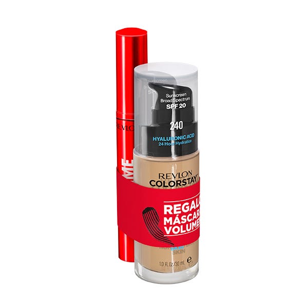 Тональная основа и тушь REVLON Dúo Colorstay Dry Y Full Time, 240 Medium Beige
Тональная основа и тушь REVLON Dúo Colorstay Dry Y Full Time, 240 Medium Beige
