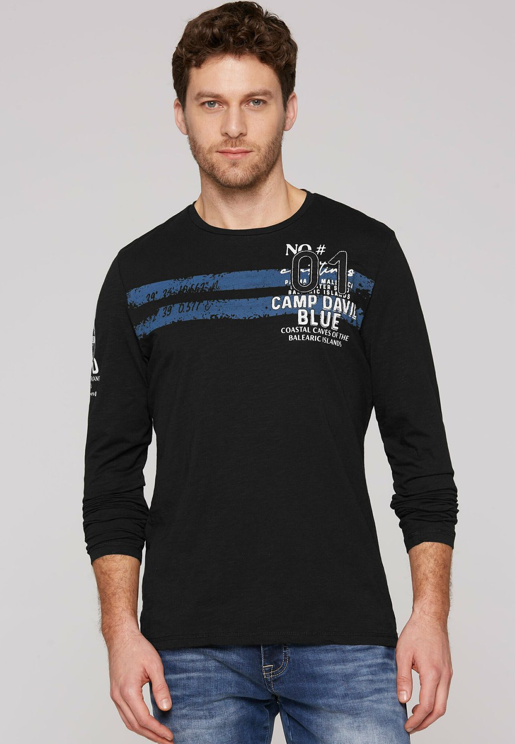 Лонгслив Camp David, черный
Лонгслив Camp David, черный