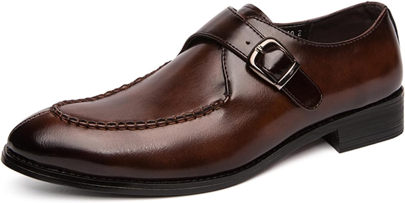Мужские туфли-лоферы на низком каблуке с пряжкой-монах из натуральной кожи, классические мягкие туфли с прямым носком, с дышащей стелькой, для бизнеса, свадьбы, вечеринки, офиса, повседневной носки и официальных мероприятий Tixewsjh, коричневый
Мужские туфли-лоферы на низком каблуке с пряжкой-монах из натуральной кожи, классические мягкие туфли с прямым носком, с дышащей стелькой, для бизнеса, свадьбы, вечеринки, офиса, повседневной носки и официальных мероприятий Tixewsjh, коричневый