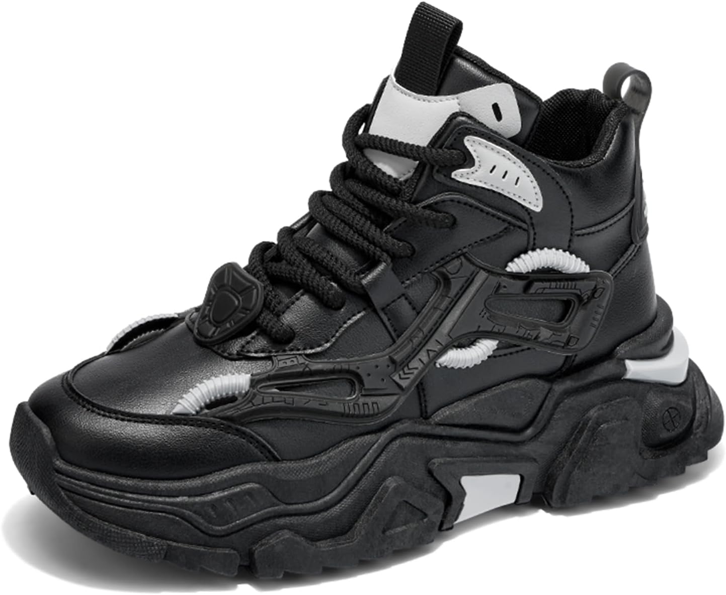 Мужские повседневные спортивные кроссовки для тенниса, работы и прогулок, массивные высокие модные кеды Spwagym, черный/серый
Мужские повседневные спортивные кроссовки для тенниса, работы и прогулок, массивные высокие модные кеды Spwagym, черный/серый