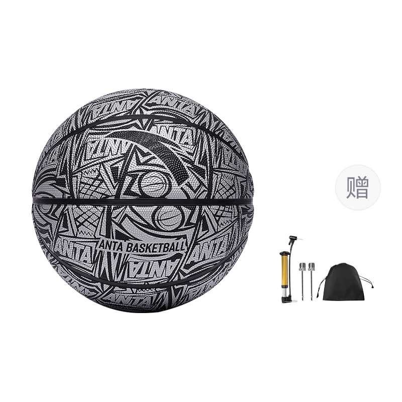 ANTA Резиновый баскетбольный мяч all over print black размер 5, размер 7 тренировочный соревновательный unisex
ANTA Резиновый баскетбольный мяч all over print black размер 5, размер 7 тренировочный соревновательный unisex