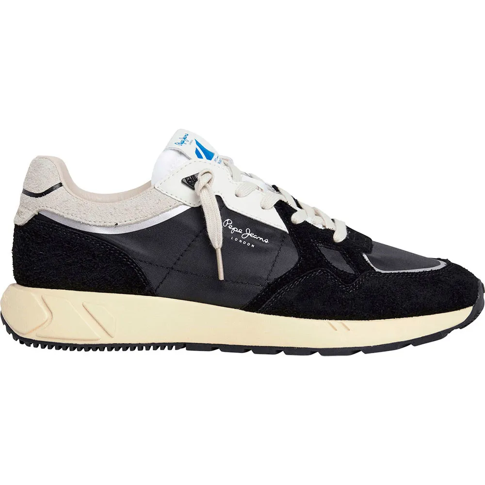 Кроссовки Pepe Jeans Marlon Divided M, черный 
Кроссовки Pepe Jeans Marlon Divided M, черный