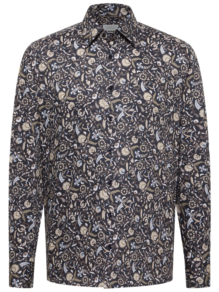 Eterna Рубашка COMFORT FIT темно-синего цвета
Eterna Рубашка COMFORT FIT темно-синего цвета