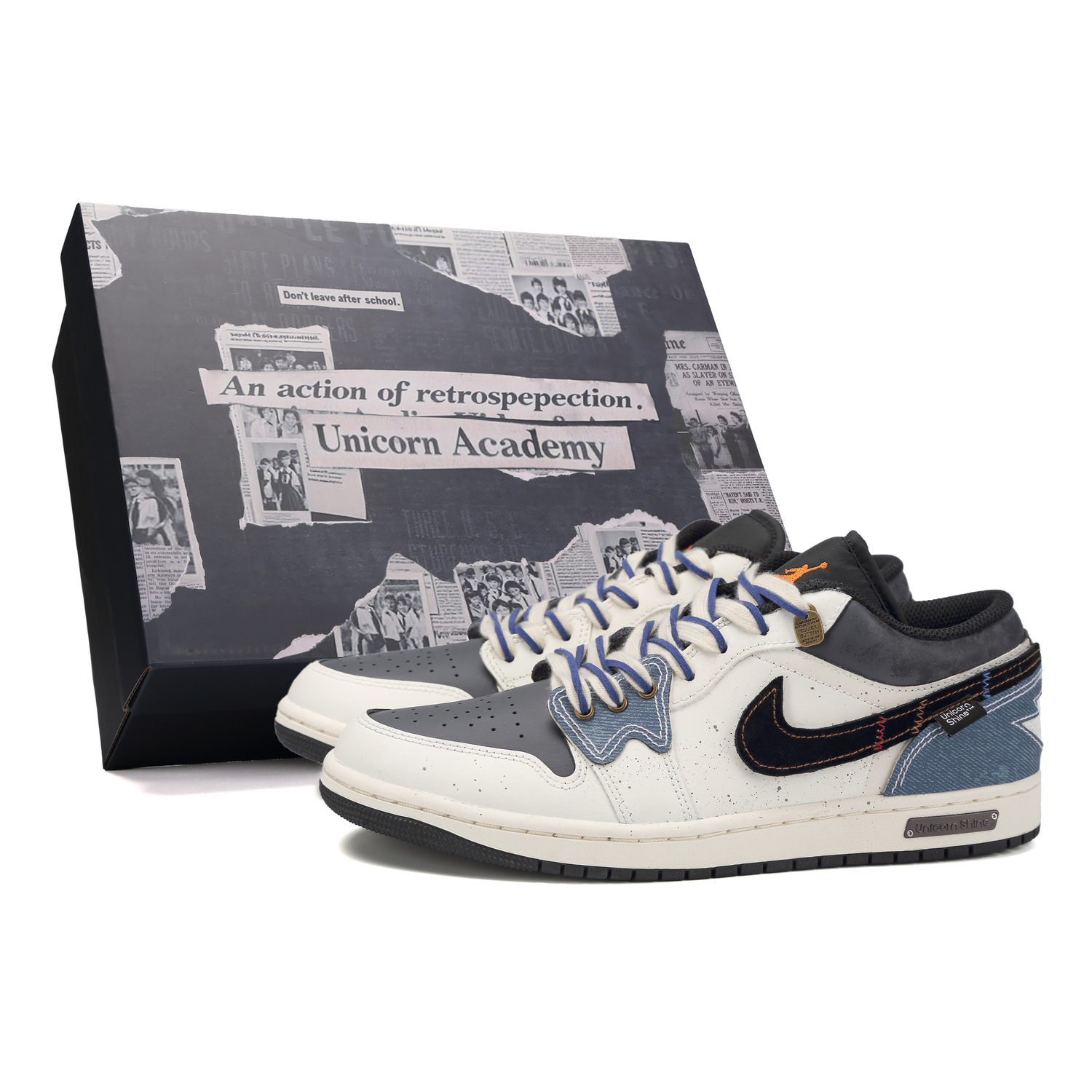 Air 1 Hobo джинсовые устойчивые к истиранию низкие кроссовки в винтажном стиле унисекс Jordan, бежевый/синий
Air 1 Hobo джинсовые устойчивые к истиранию низкие кроссовки в винтажном стиле унисекс Jordan, бежевый/синий