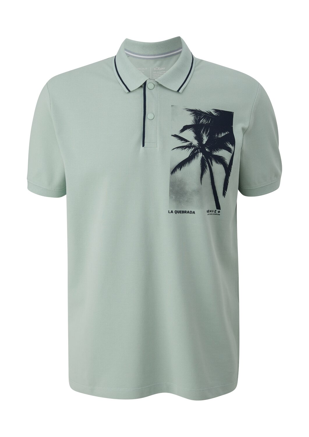 s.Oliver Поло в пастельно-зеленом цвете
s.Oliver Поло в пастельно-зеленом цвете