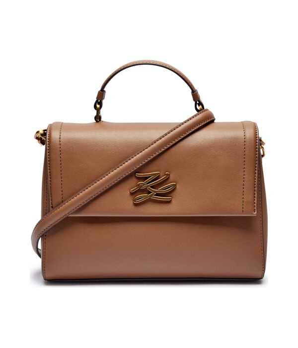 Кожаная сумочка к/автограф Karl Lagerfeld, коричневый
Кожаная сумочка к/автограф Karl Lagerfeld, коричневый