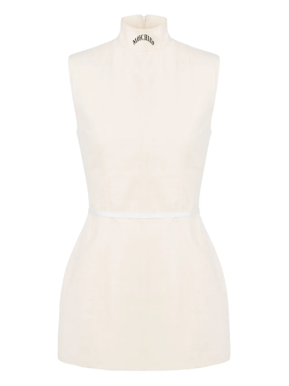 Платье мини без рукавов Moschino, белый
Платье мини без рукавов Moschino, белый