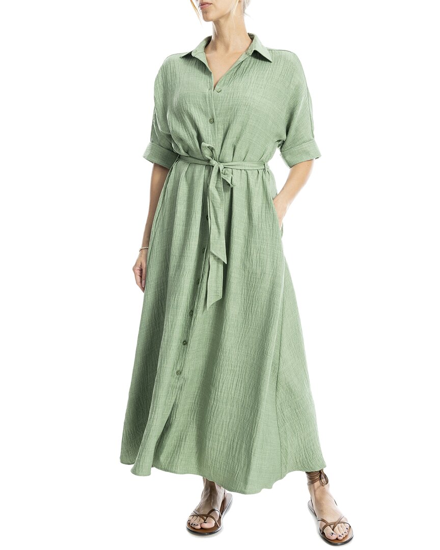 Max Studio Платье с длинными рукавами и поясом, зеленый
Max Studio Платье с длинными рукавами и поясом, зеленый