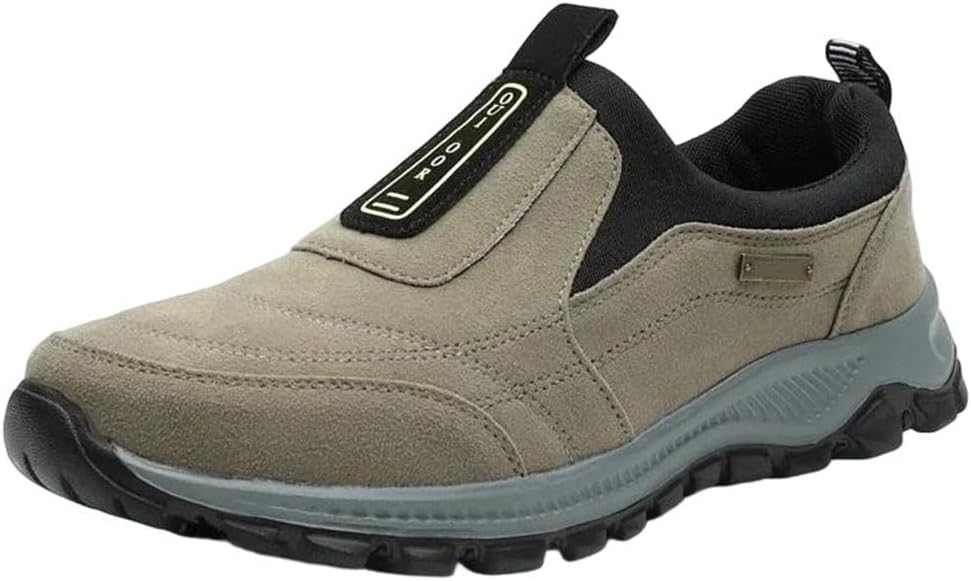 Мужские походные кроссовки для улицы, удобные, повседневные, дышащие, из замши и кожи, противоскользящая обувь для ходьбы Generic, хаки
Мужские походные кроссовки для улицы, удобные, повседневные, дышащие, из замши и кожи, противоскользящая обувь для ходьбы Generic, хаки