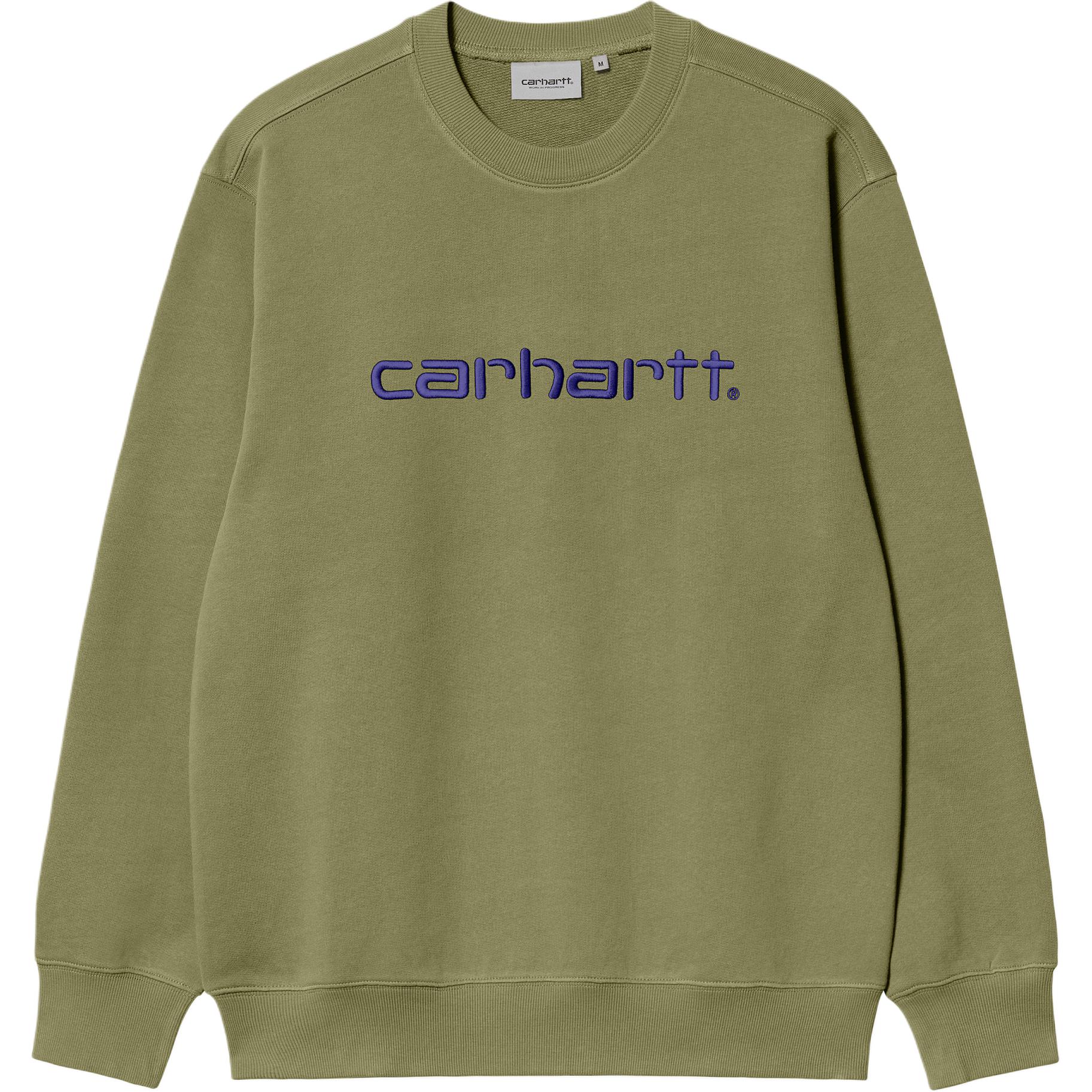Свитшот с вышитым логотипом Carhartt WIP, зеленый
Свитшот с вышитым логотипом Carhartt WIP, зеленый