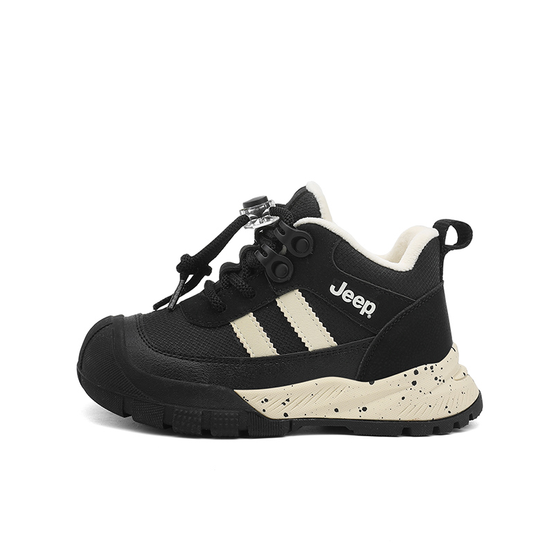 Jeep Детские кроссовки средней высоты цвета слоновой кости, белого обсидиана и черного цвета
Jeep Детские кроссовки средней высоты цвета слоновой кости, белого обсидиана и черного цвета