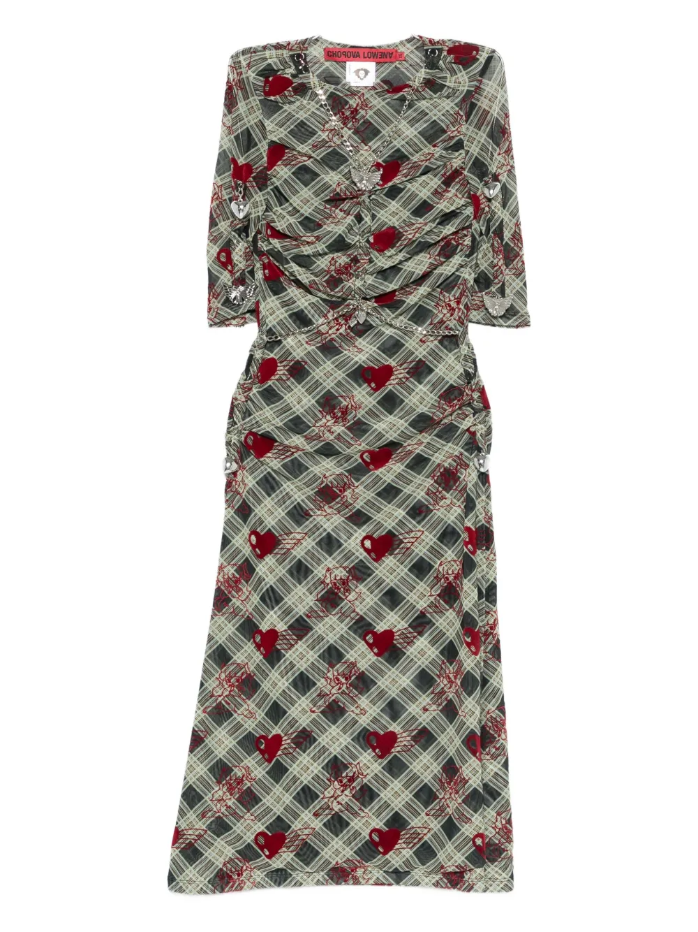 Сетчатое платье Sonicscape Bunny Chopova Lowena, зеленый
Сетчатое платье Sonicscape Bunny Chopova Lowena, зеленый