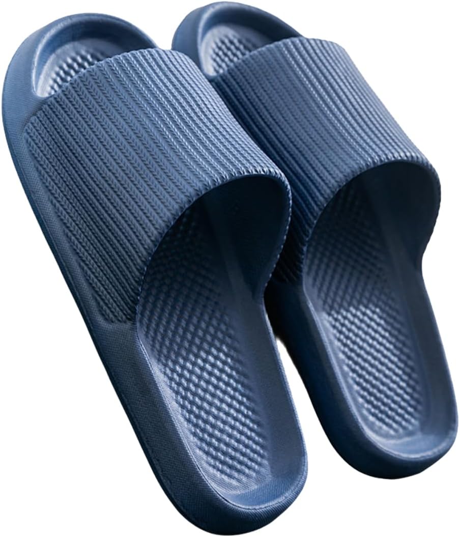 Тапочки Cliont Cloud для женщин и мужчин, домашние тапочки-подушки, шлепанцы для душа, нескользящие ванной, темно-синий
Тапочки Cliont Cloud для женщин и мужчин, домашние тапочки-подушки, шлепанцы для душа, нескользящие ванной, темно-синий