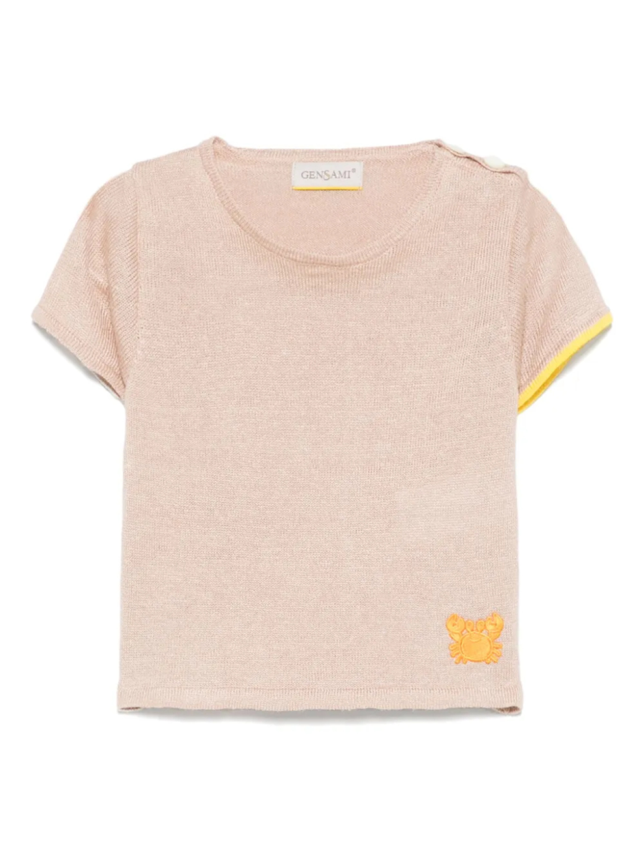 Трикотажная футболка Gensami kids, коричневый 
Трикотажная футболка Gensami kids, коричневый
