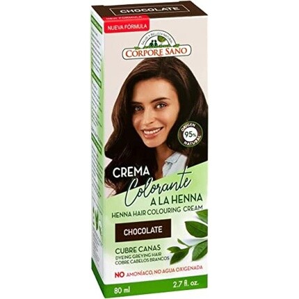 Крем-краска для хны шоколад 80мл Corpe Sano
Крем-краска для хны шоколад 80мл Corpe Sano