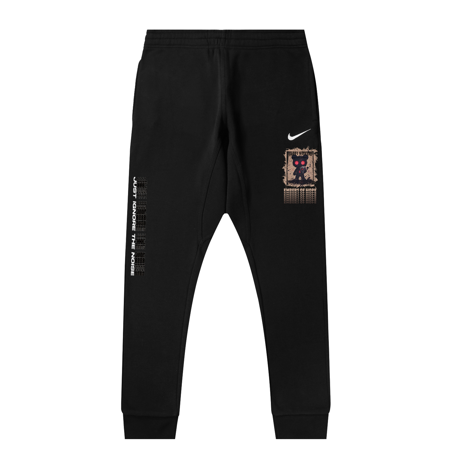 Nike Вязаные спортивные штаны унисекс черный
Nike Вязаные спортивные штаны унисекс черный