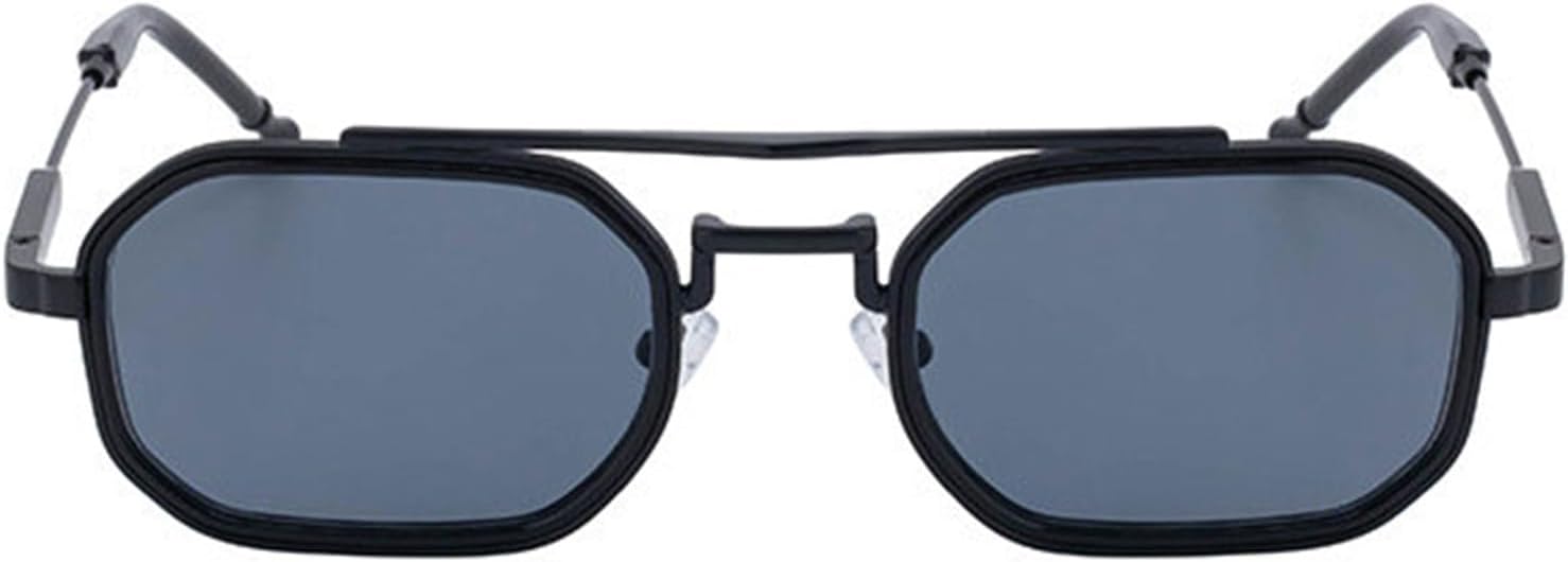 Классические металлические квадратные солнцезащитные очки Helena для мужчин и женщин, ретро с двойной перемычкой, модные женские многоугольные солнцезащитные очки, стильные оттенки, C2
Классические металлические квадратные солнцезащитные очки Helena для мужчин и женщин, ретро с двойной перемычкой, модные женские многоугольные солнцезащитные очки, стильные оттенки, C2